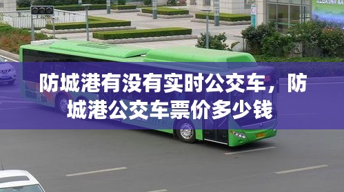 防城港有没有实时公交车,防城港公交车票价多少钱