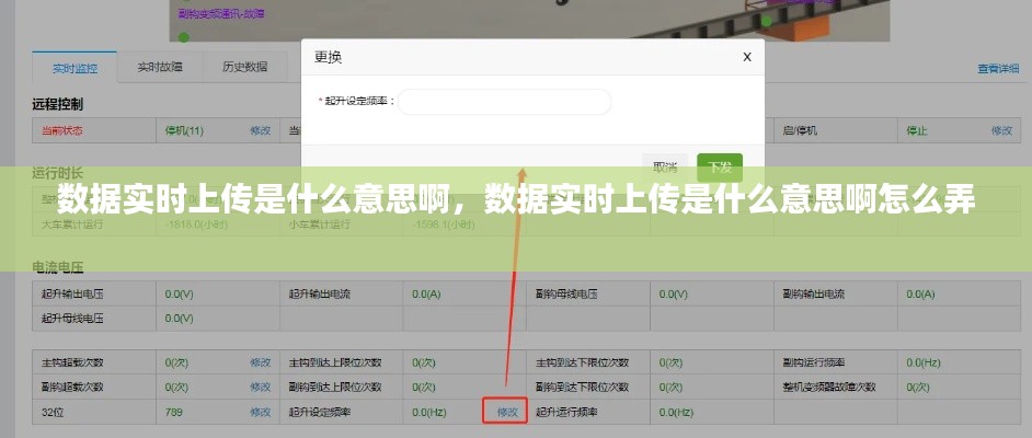 数据实时上传是什么意思啊,数据实时上传是什么意思啊怎么弄