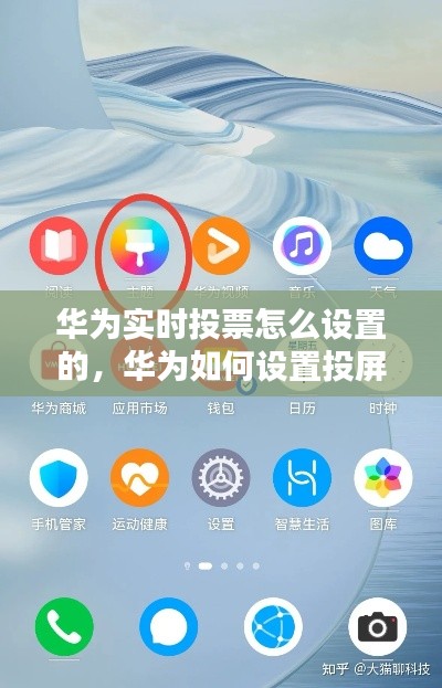 华为实时投票怎么设置的,华为如何设置投屏模式