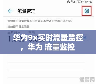 华为9x实时流量监控,华为 流量监控